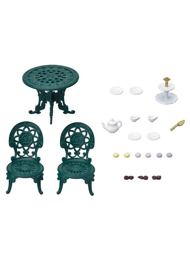 Calico Critters - Calico Critters Town Tea and Treats Set - Host Delightful Tea Parties for Your Critters - Image 1