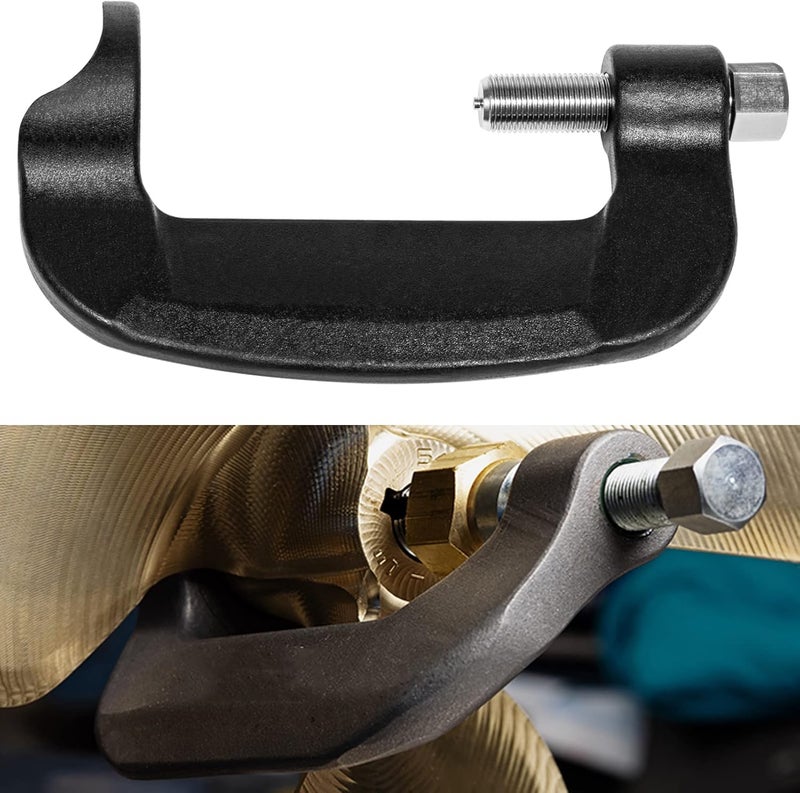 Yoursme Inboard Prop Propeller Puller C Clamp for Ski Wakeboard Surf Boat Propellers Works on 3/4" to 1-1/8" shaft - Image 1