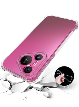 Huawei Pura 70 Case, Designed for Huawei Pura 70 (Not for Pura 70 Pro), Protective Cover with Four Corner Anti-Fall Airbags, Slim Flexible TPU Rubber Soft Silicone Back Cover for HUAWEI Pura 70 (Clear) - pzsku/Z9FF26D58479BA1BEB995Z/45/1748963999/405591a5-4b3d-48b5-b20a-dcc4e70ceaa7