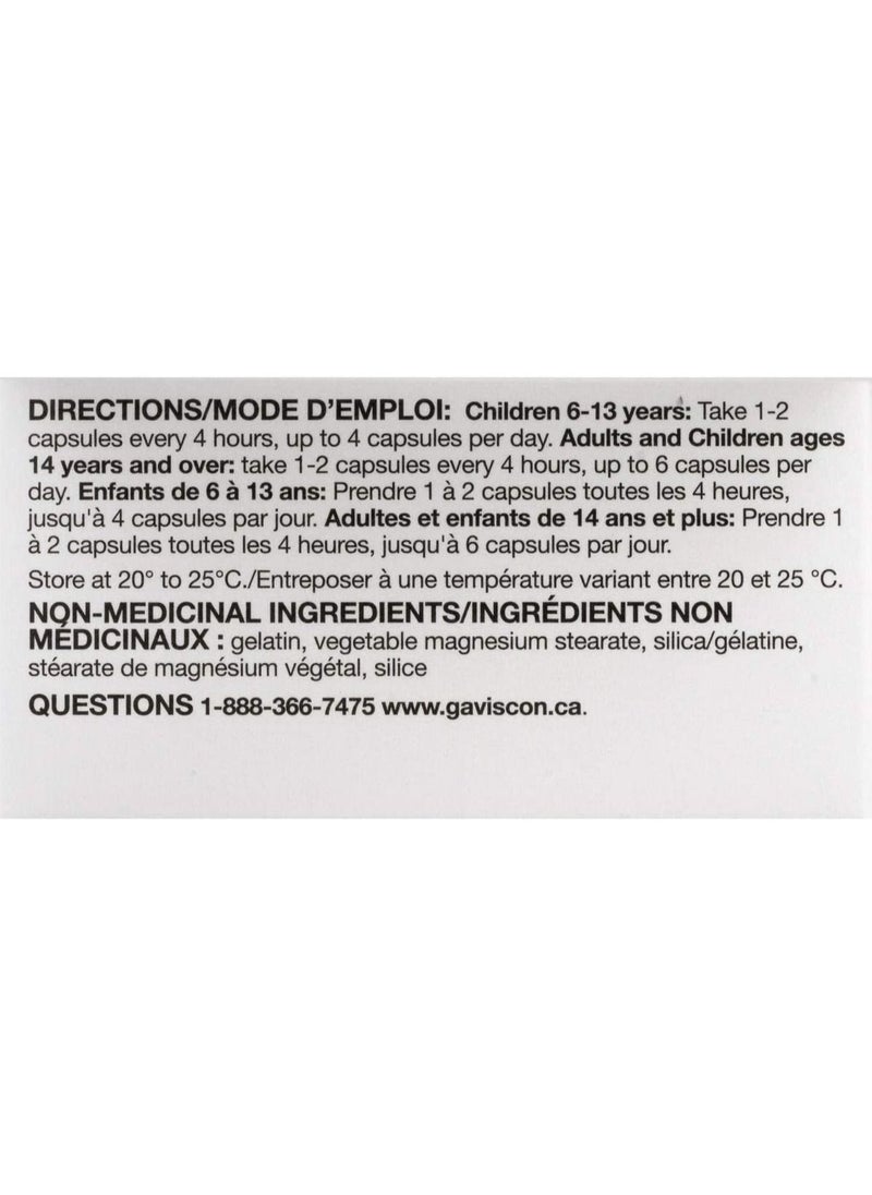 GAVISCON Nausea Natural Ginger Capsule, 18 Count  - Image 3