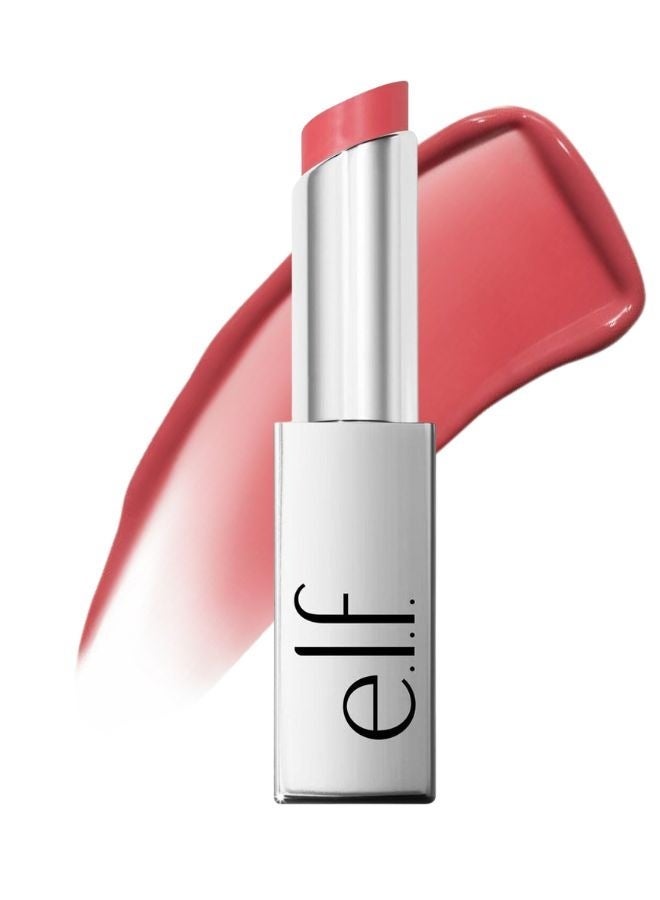 elf Glow Reviver Lip Oil Stick Loveslick– Hydrating Tinted Lip Oil Balm with Squalane, Shea Butter & Jojoba Oil, Glossy Finish 3 ml - Image 1