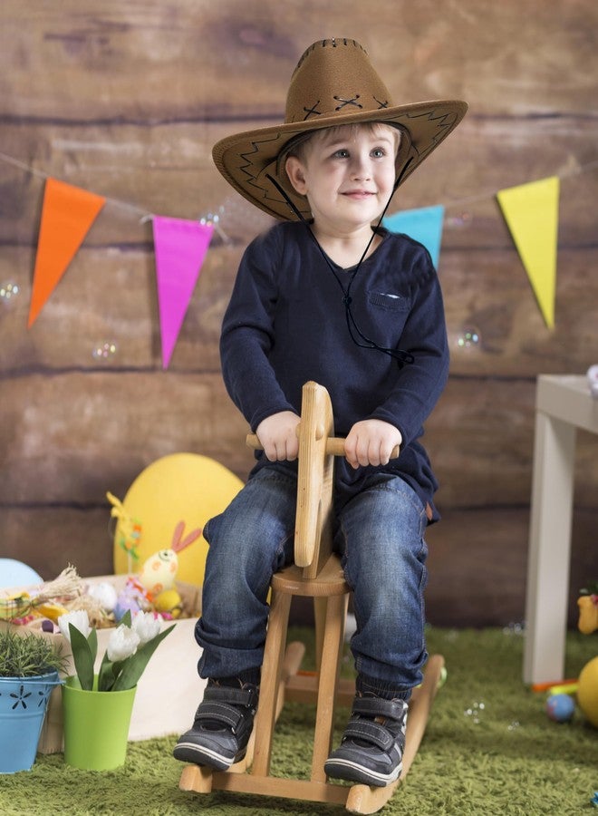 Jastore Cowboy Hats for Kids Boys Girls Western Cowgirl Hat Party Hats Toddler Cowboy Hats (US, Age, 5 Years, 9 Years, Coffee) - Image 5