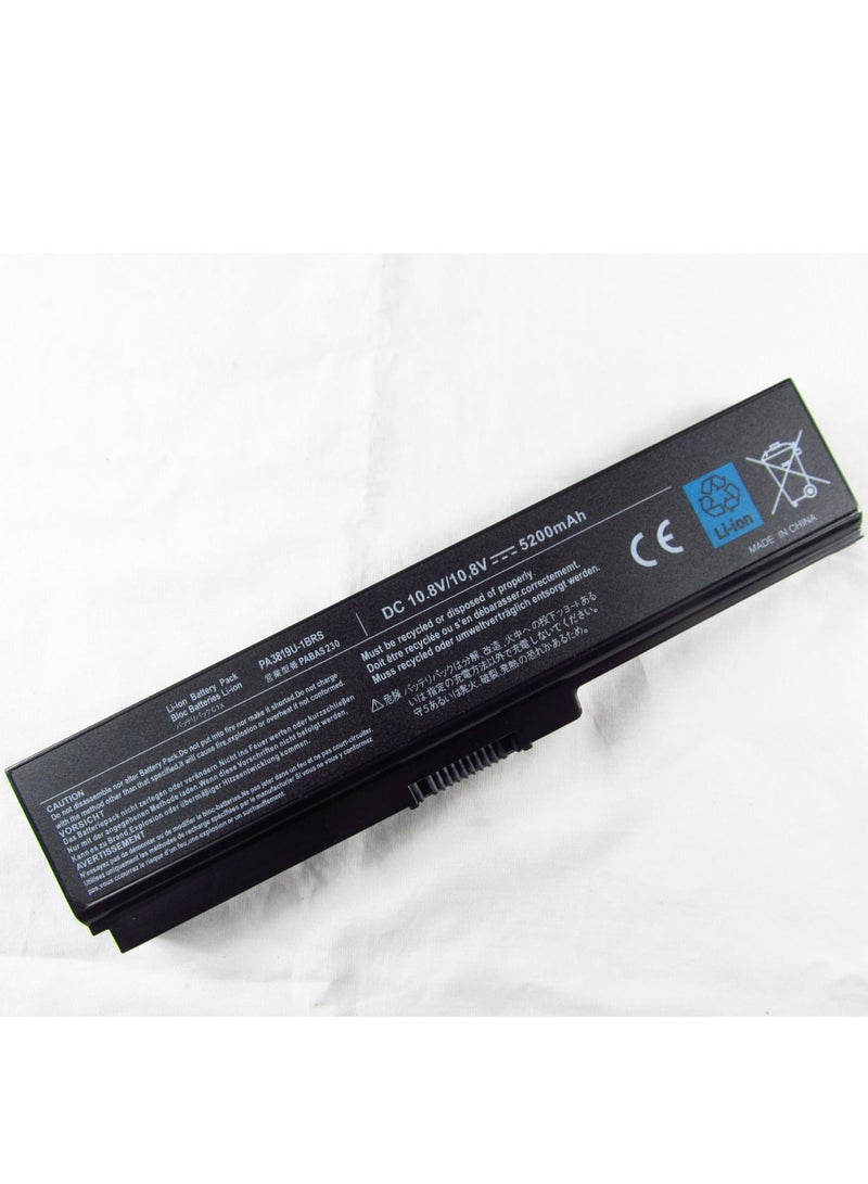 Replacement Battery For Toshiba PA3817U-1BRS Black