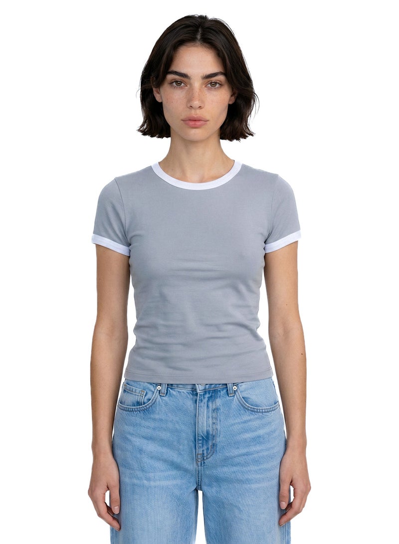 CTRL Contrast Baby Tee - Image 1