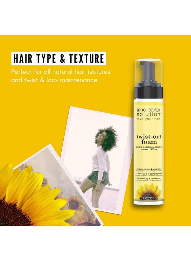 Jane Carter Solution Twist Out Foam (8Oz) - Nourishing Smoothing No Buildup - Image 3