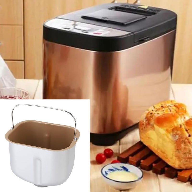 NOENNULL Bread Machine Baking Bucket Stainless Steel Bread Maker Inner Replacement Part for Home Commercial Bakeries - Image 3