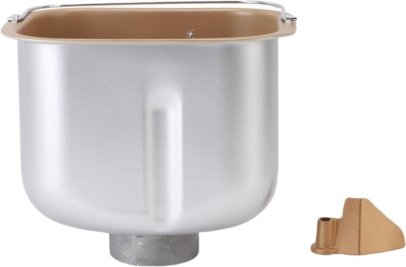 NOENNULL Bread Machine Baking Bucket Stainless Steel Bread Maker Inner Replacement Part for Home Commercial Bakeries - Image 1