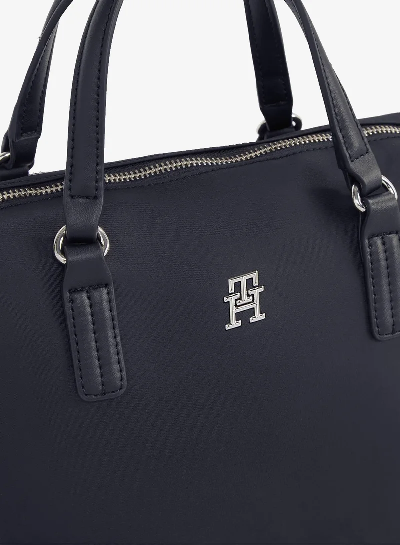 TOMMY HILFIGER Space Blue Poppy Th Small Tote Bag for Women | Best Price UAE