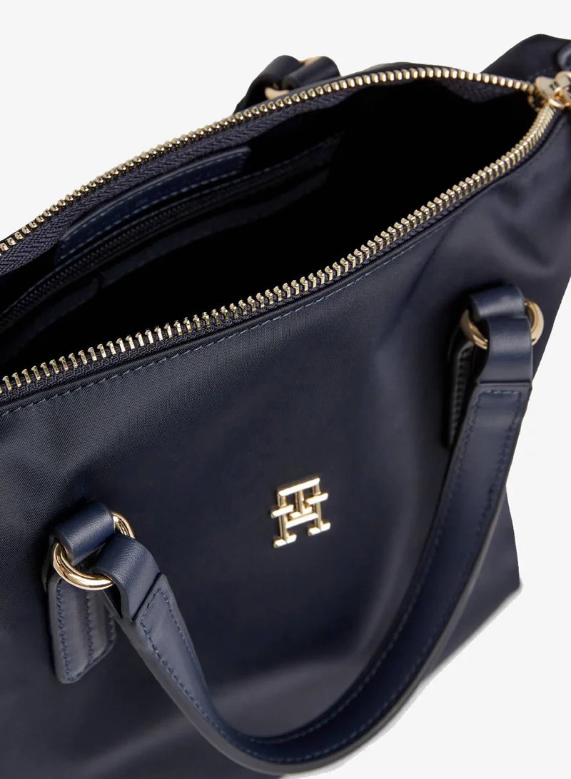 TOMMY HILFIGER Space Blue Poppy Th Small Tote Bag for Women | Best Price UAE