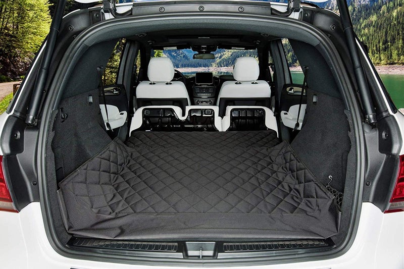 Petslover Waterproof Polyester Pet Dog/Cat Car Rear Back Seat Carrier Cover Blanket Hammock with Adjustable Belt, Black - Image 3