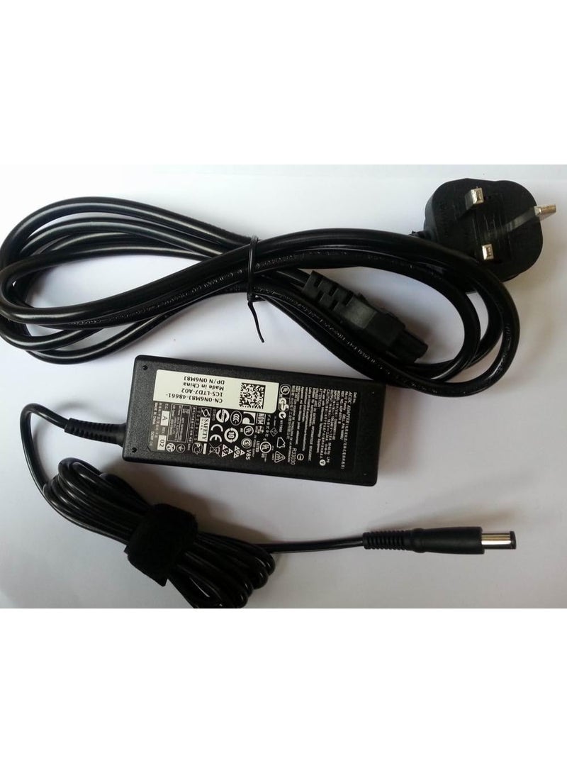 Terabyte Dell Genuine Original Laptop AC Power Adapter Charger 19.5V 3.34A 65 Watts Connector tip size 7.4mm x 5mm (with center pin) Part Number - PA-3E, PA3-E, PA-10, WK890, Y807G, 330-1826 - Image 3