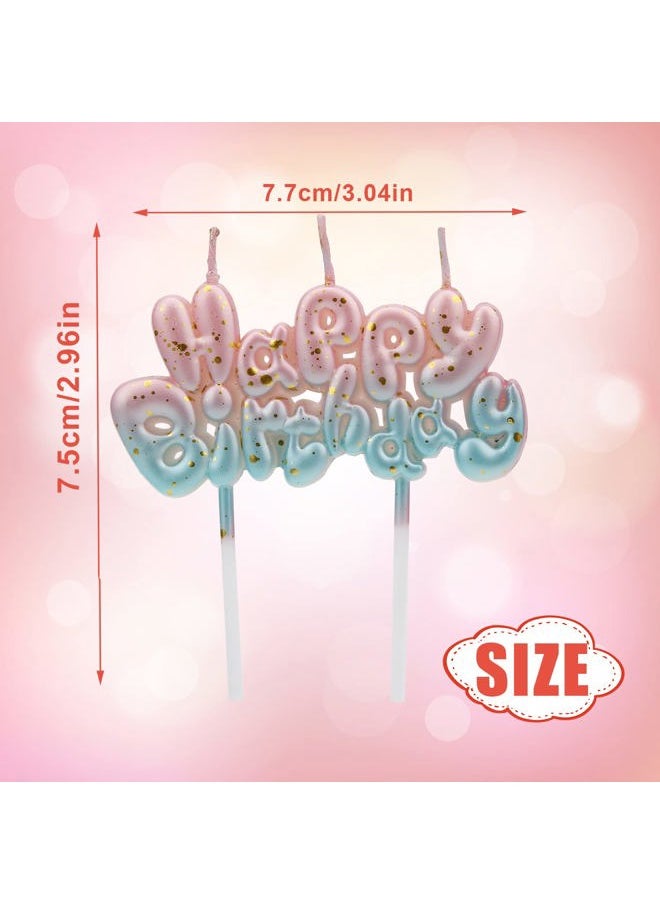 Hallmark Gradient Birthday Number Letter Candle, Pink to Blue Gradient, Number 1, Modern Style, Smokeless, Easy to Light, Decoration for Birthday Parties, Wedding Anniversary  - Image 2
