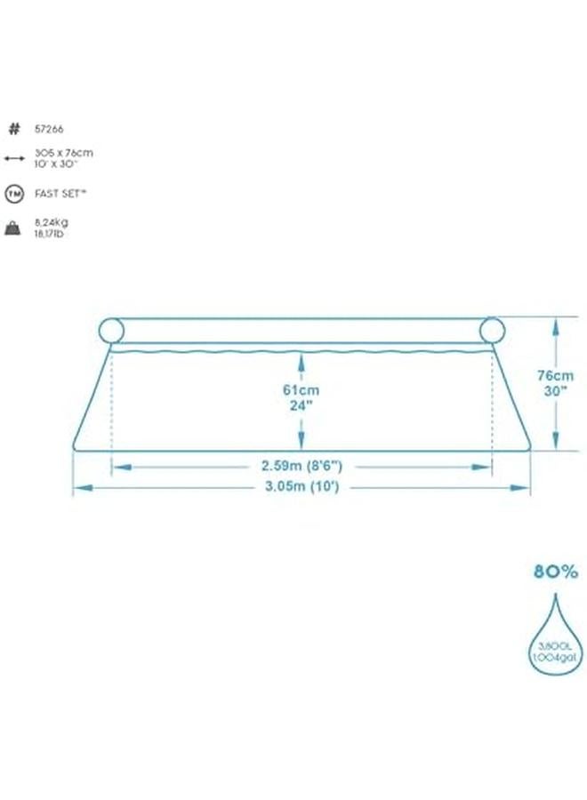 Bestway Fast Set Pool 305X76Cm - Image 4
