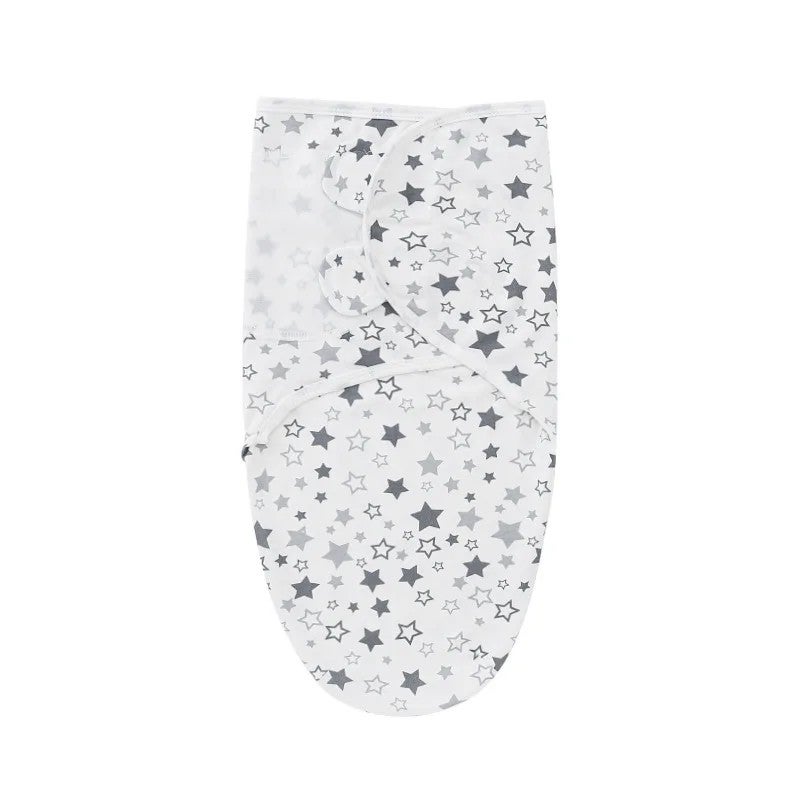 Bluejw New Spring Organic Cotton Baby Swaddle Blanket Set (Newborn) - Adjustable Infant Sleep Sack Wrap with Hat - Perfect for Swaddlers - Image 1
