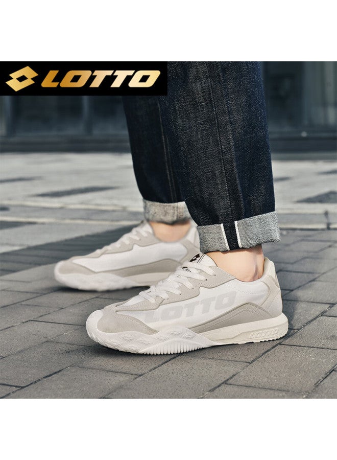 Lotto Men's Casual Shoes Autumn Sports Retro Running Shoes Sneakers Shock Absorption Training Shoes 8857 Off-white Size 39 - Image 3