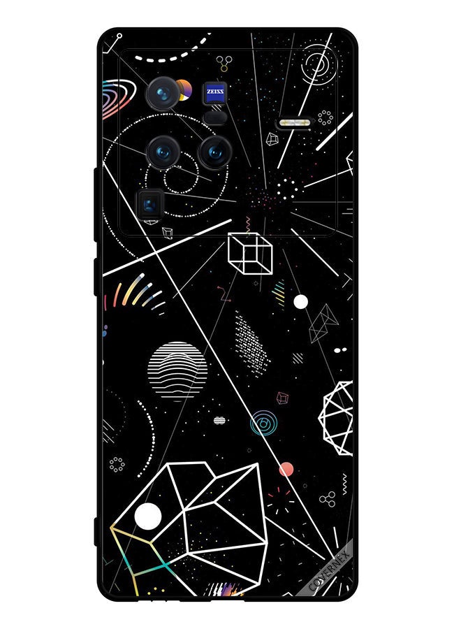 Covernex Protective Case Cover For vivo X80 Pro Geometric Shapes - Image 1