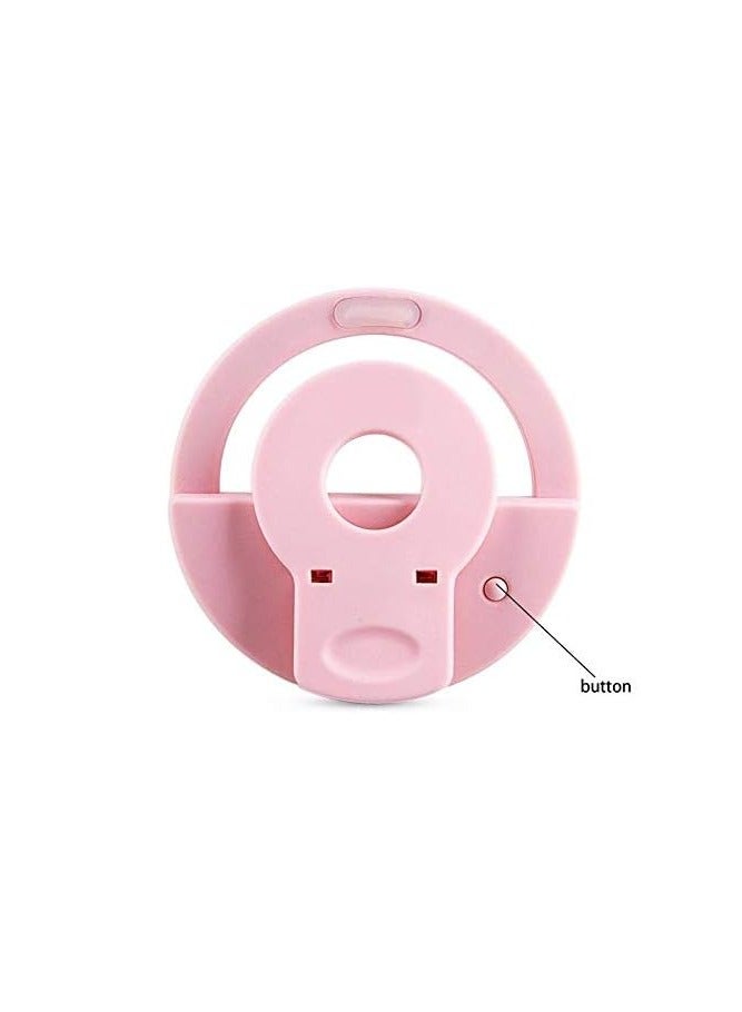 Rechargeable USB 36-LED Ring Light for Phone Camera – Selfie Fill Light Compatible with iPhone iOS & Android  - Image 2