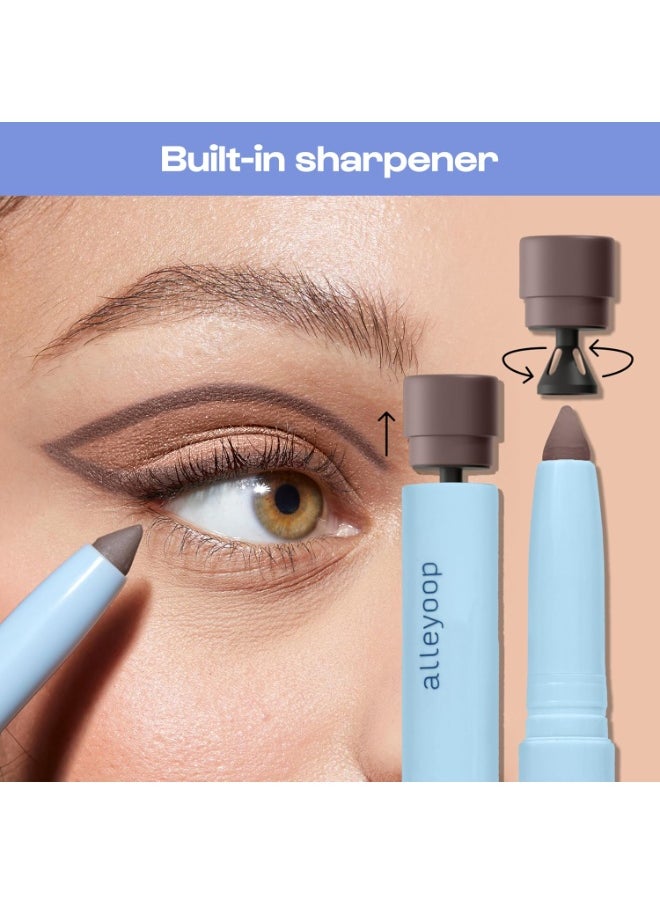 ALLEYOOP ALLEYOOP 11th Hour Waterproof Cream Eyeshadow Stick – Long-Lasting Eye Shadow Pencil & Eyeliner, Cream to Powder Stick & Highlighter – Smudge-Proof Eyeshadow Shimmer, Baby Pearl Shimmer  - Image 3