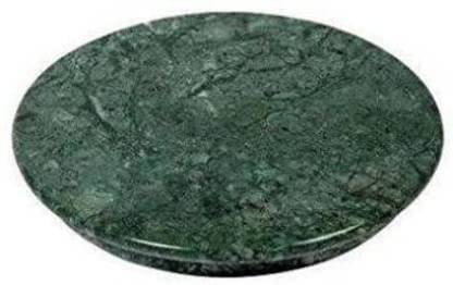 VOMI Green Marble Roti Maker Without Belan/Green Marble Chakla 10 Inch Diameter (Green Marble Single Chakla) - Image 4