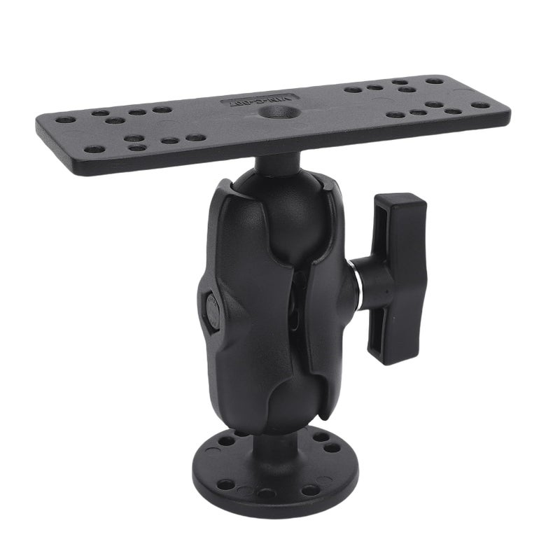 حامل كاشف الأسماك من سبائك الألمنيوم عالية القوة مع قضيب نايلون 9.5 سم وتصميم ذراع طويل - Image 3