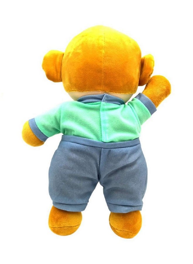 FunBlast Soft Monkey Plush Toy For Kids Soft Toy For Baby Boy Stuffed Toy For Toddlers (Multicolor;35 Cm) - Image 5