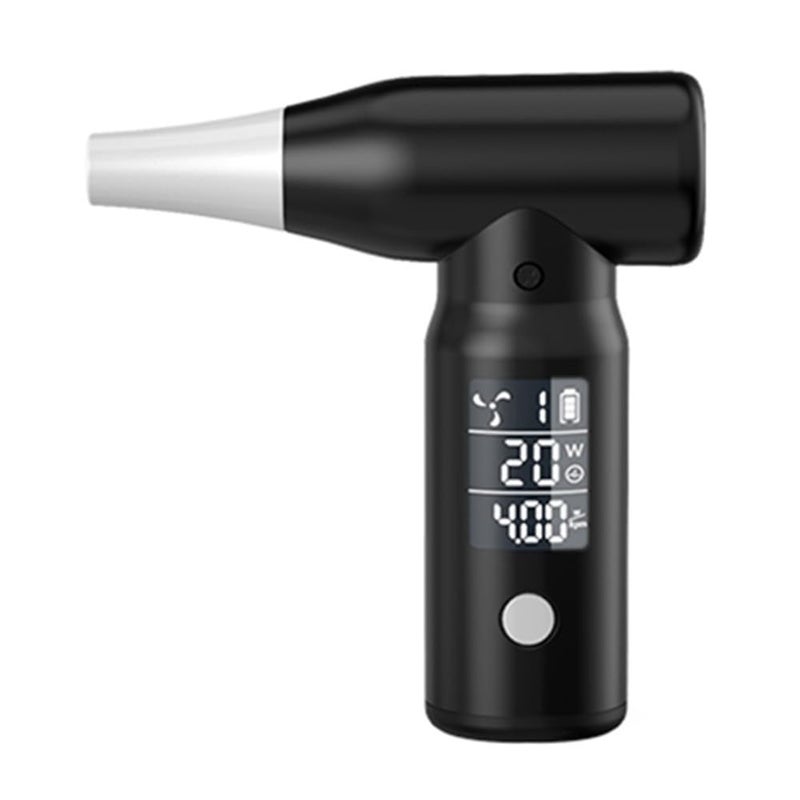 Derovan Mini Turbo Fan & Jet Blower – USB‑C Rechargeable, Up to 130,000 RPM, 3-Speed Handheld Air Duster for Dust, Cars & Electronics - Image 1