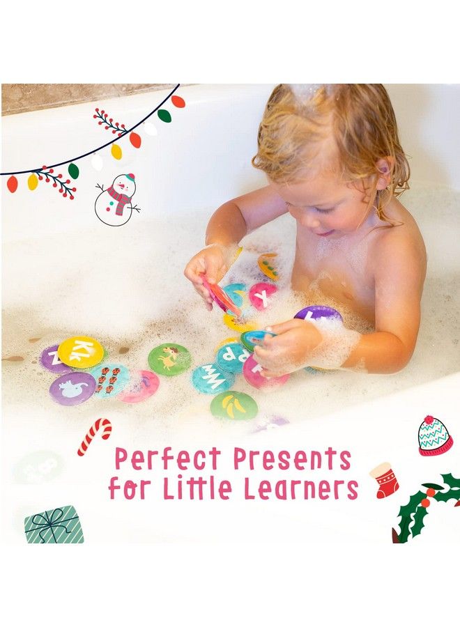 merka Bath Books For Toddlers Bath Letters And Numbers For Toddlers Set Of 36 Floating Flashcards Abcs And Numbers Learning Activities For Babies And Preschool Kids  - Image 4