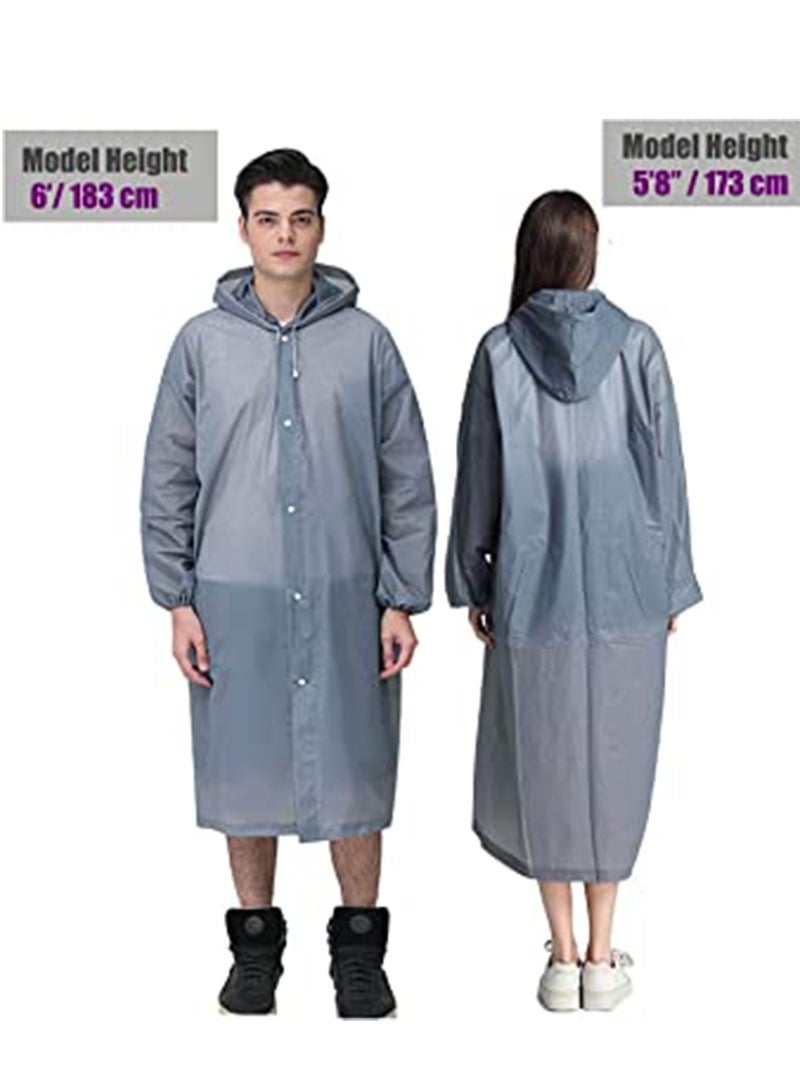 Durable Waterproof Reusable Rain Coat for Adults Lightweight and Comfortable - Image 4