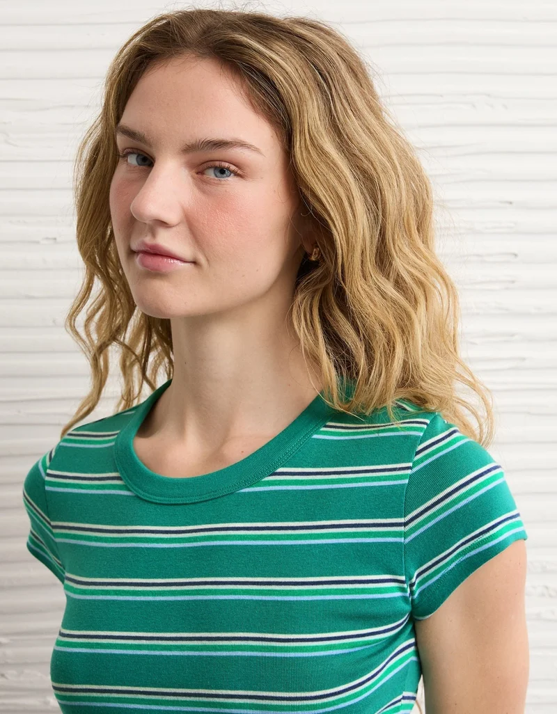 American Eagle  AE Hey Baby Tee for Women | Best Price UAE
