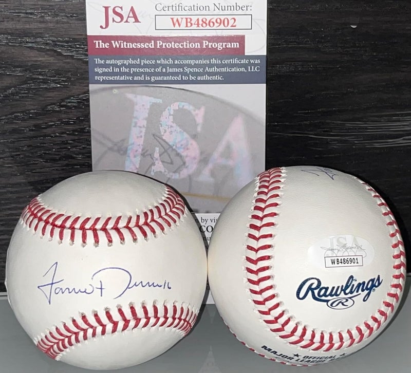 Jarren Duran Boston Red Sox Autographed Signed Official Major Baseball JSA COA
