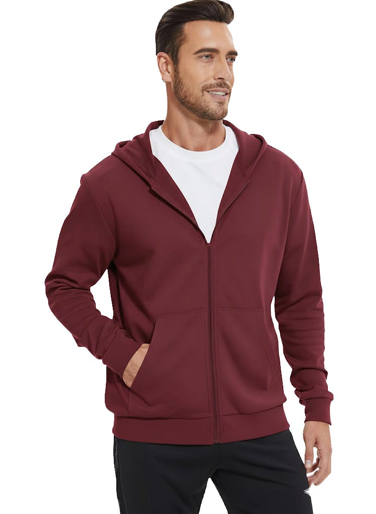 Long Sleeve Casual Solid Basic Hoodie Sweatshirt - Image 1
