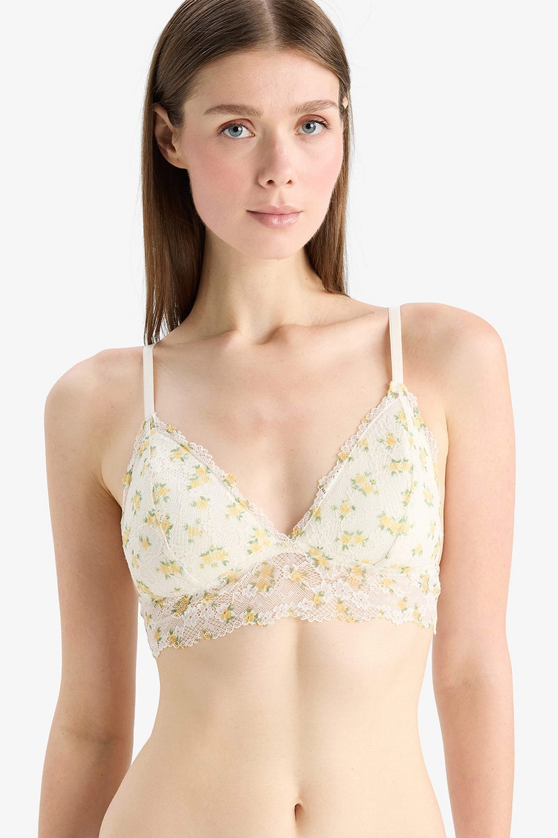 DeFacto Woman Fall in Love Full Lace Bra - Image 1
