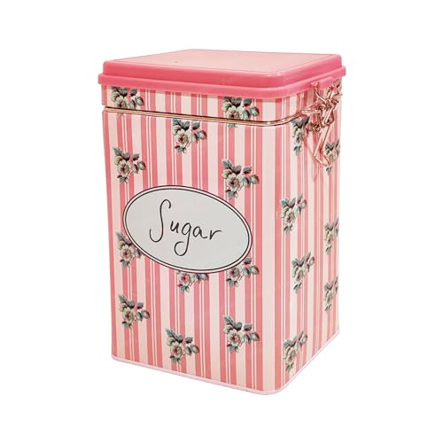 FunBlast Tea, Sugar Storage Boxes - Multipurpose Tin Storage Organizer for Home and Kitchen Accessories, Jar Set for Home & Kitchen Storage Box, Dabba Container – 1000 ML (Sugar) - Image 1