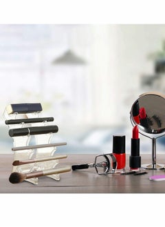 KASTWAVE 2 PCS Pen Display Stand Makeup Brush Display Stand 6 Slots Brush Holder Pen Holder Cosmetic Organizer for Pen, Eyebrow Pencil, Makeup Brush, Nail Brush Home Office or Store  - Image 2