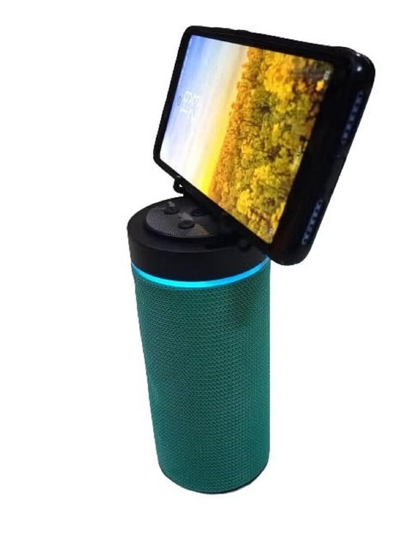 Wireless Portable Bluetooth Speakers KT-125 With Mobile Holder, USB, Memory Card and Bluetooth Connectivity  - Image 3