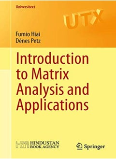 Introduction to Matrix Analysis and Applications 