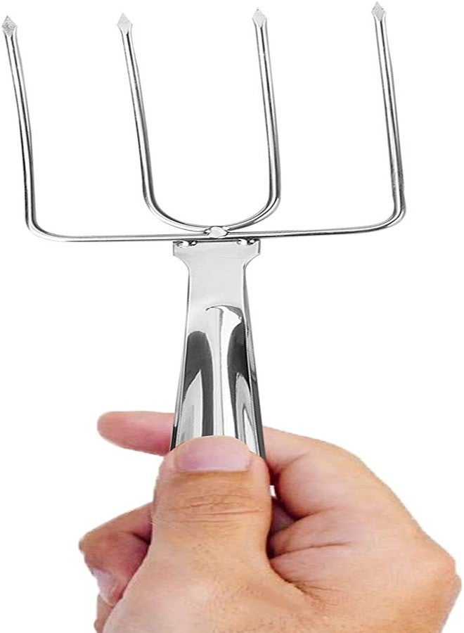 i Kito Stainless Steel Turkey Lifter,Set of 2 Heavy Roasted Turkey Meat Forks For Thanksgiving - Image 4
