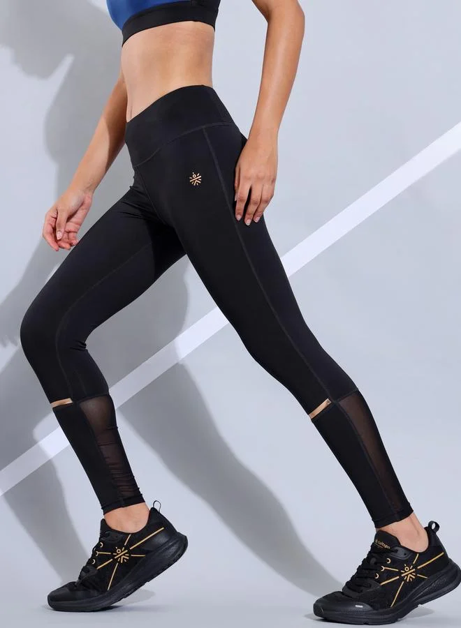 Cult Women Black Printed Leggings