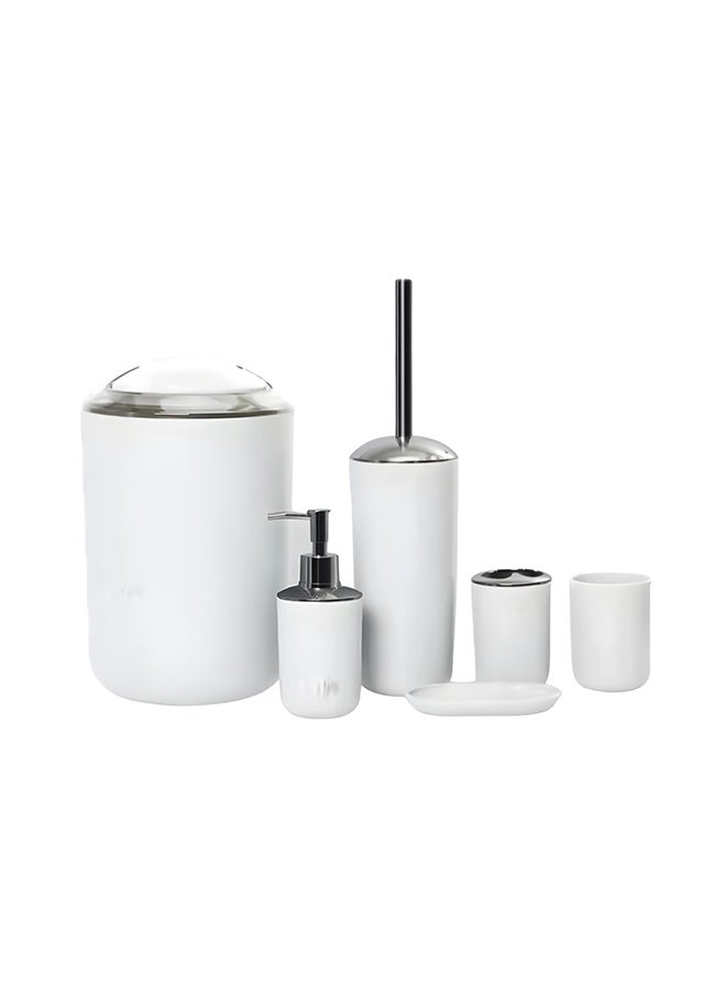 Feelings Feelings Bathroom 6Pcs Set White  - Image 1