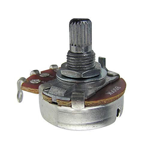 FLEOR 4pcs Full Size 15mm Shaft Guitar Tone Pot B500K Linear Taper Potentiometer with Bayonet - Image 3