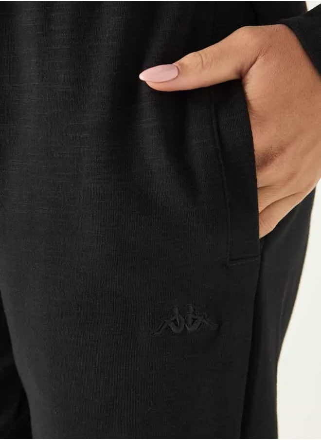 Kappa Kappa Drawstring Closure Joggers with Pockets