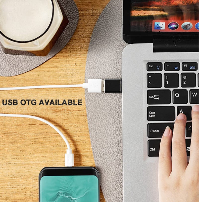 Mepsies USB C Adapters 4 Pack, USB C to USB 3.0 OTG Adapter, Micro USB to USB C Adapter Compatible with MacBook Pro, Samsung Galaxy, Smartphones, Laptop, PC, in Car and More - Image 4