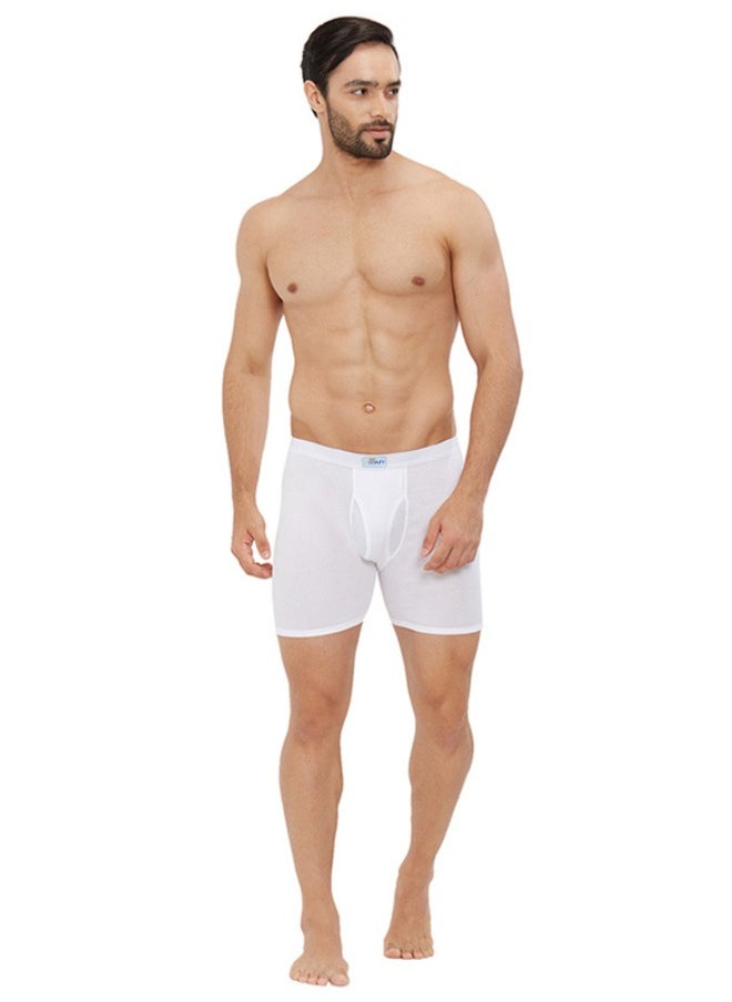 Amul comfy - Men's Cotton Solid Men Boxer (Pack of 3) - White - Image 1