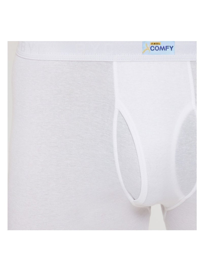 Amul comfy - Men's Cotton Solid Men Boxer (Pack of 3) - White - Image 1
