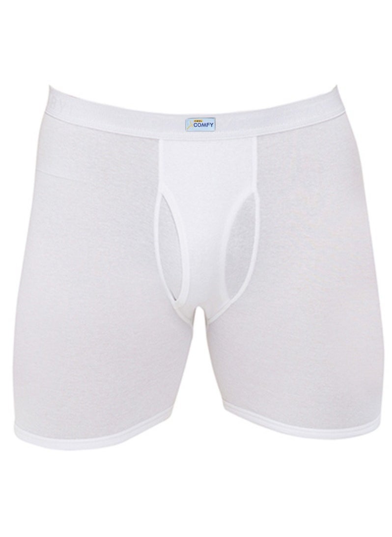 Amul comfy - Men's Cotton Solid Men Boxer (Pack of 3) - White - Image 1