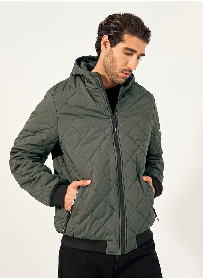 Diagonal Quilted Hooded Puffer Jacket - pzsku/Z9FF59E398CD404636028Z/45/_/1733818927/5dc01f1a-5a46-4176-b64b-534785c7df94
