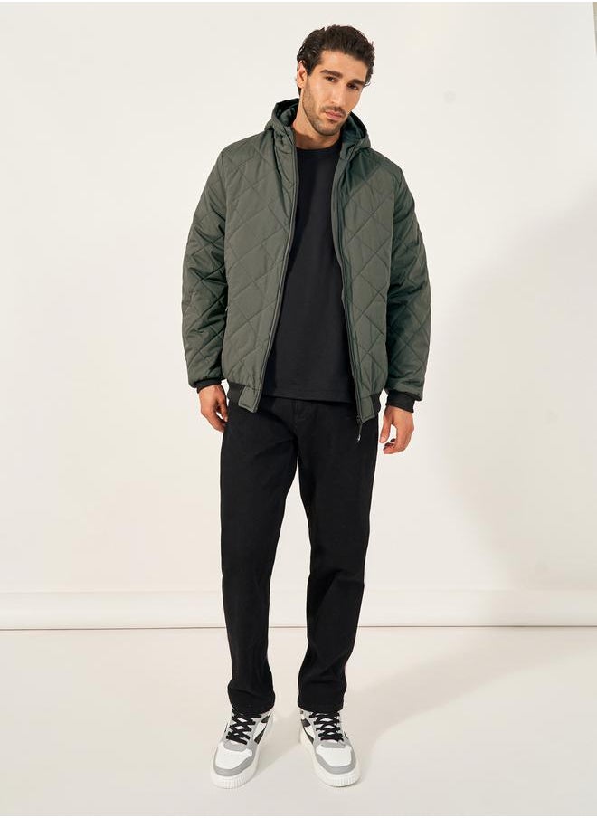 Diagonal Quilted Hooded Puffer Jacket - pzsku/Z9FF59E398CD404636028Z/45/_/1733818928/65b6857b-afef-4f8a-b0b1-a93650adb7ae