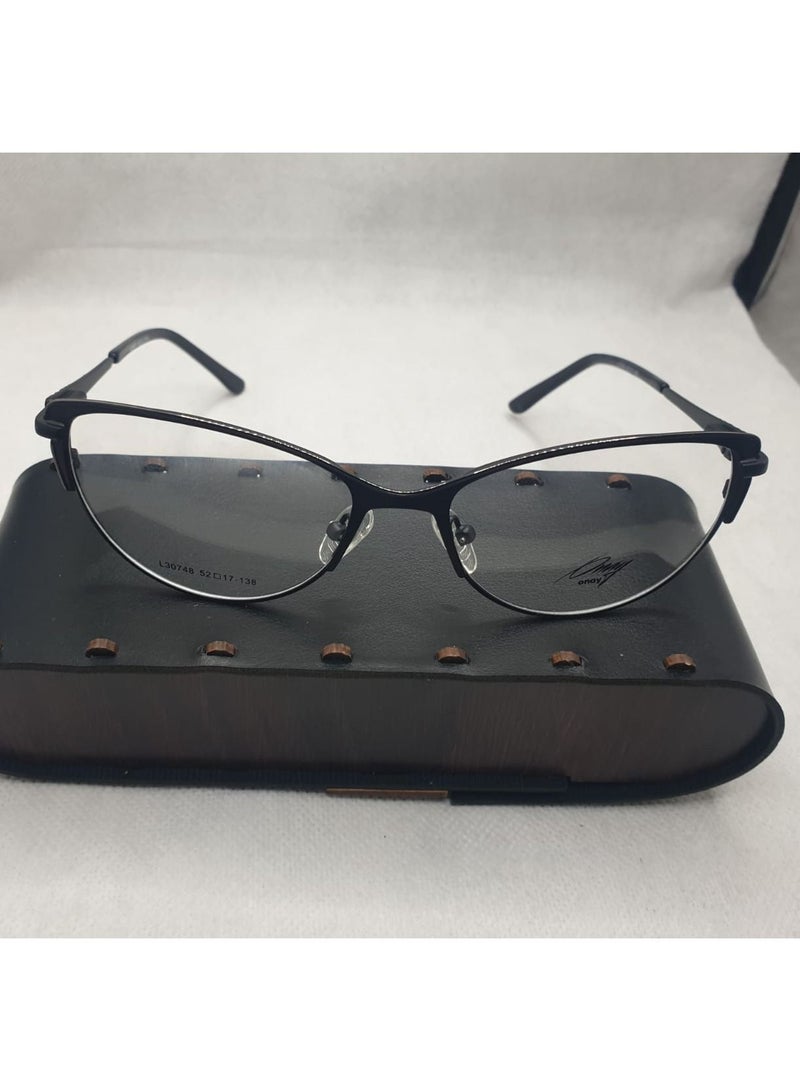 Full Rim , L30748 -2  , Cat Eye , Black , Women - Image 1