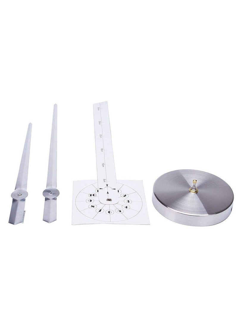 إسكدنيا ساعة حائط بملصقات أكريليك ثلاثية الأبعاد بدون إطار مع أرقام رومانية، ديكور منزلي حديث، حركة صامتة - أسود - Image 4