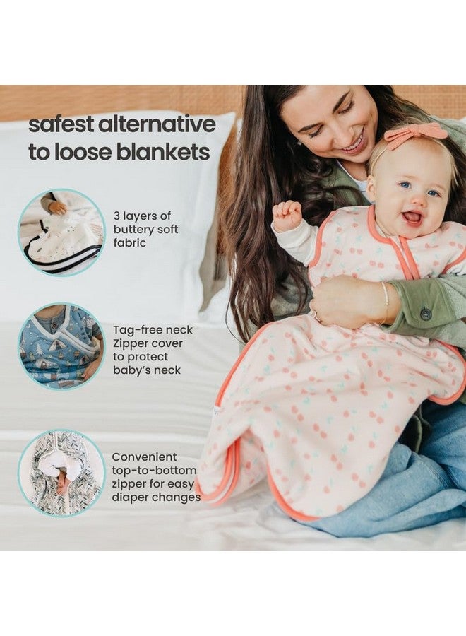 Copper Pearl Sleep Sack: Warm and Cozy Baby Bag in a Variety of Trendy Designs, Safe Alternative to Blankets, Sleeveless Baby Sleep Sack Swaddle Sizes Newborn to 24 Months - Bliss - Image 3
